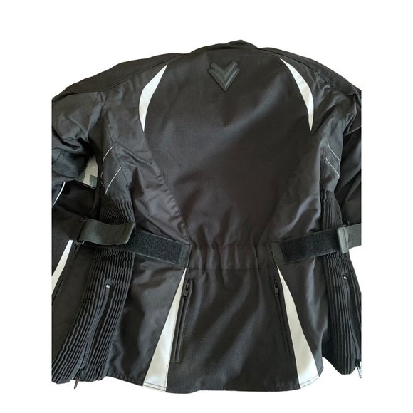 Frank Thomas Lady Rider Ladies Motorcycle Jacket, Size LS with liner Pockets - Picture 14 of 16
